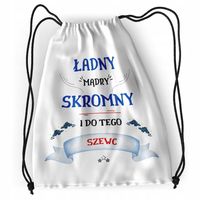 Plecak Dla Szewca Sportowy Szkolny Worek Torba Z Nadrukiem Ze Zdjęciem