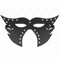 kink maska kota model 2 czarna 29x15 cm regulowana ekoskora
