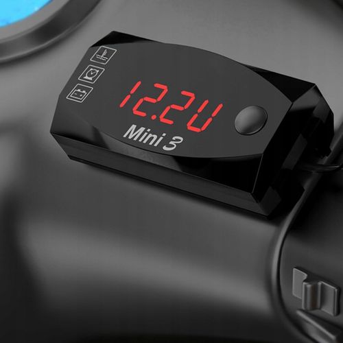 CYFROWY TERMOMETR SAMOCHODOWY ZEGAR DC 12V na Arena.pl
