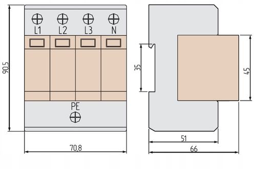 SIMET OGRANICZNIK PRZEPIĘĆ 4P TYP 1+2 30kA SIMTEC na Arena.pl