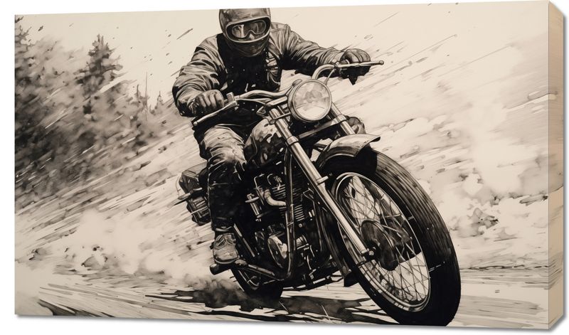 Obraz 100x60cm Na Pełnej Prędkości zdjęcie 1