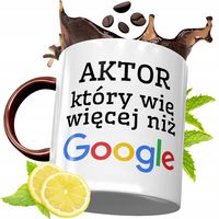 Kubek Bordowy Dla Aktora Na Urodziny Prezent Z Nadrukiem Ze Zdjęciem