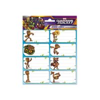 Etykiety na zeszyty Marvel Groot