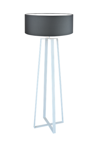 Lampa do salonu MOSS + duży abażur E27 na Arena.pl