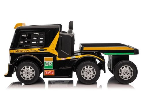 Auto Na Akumulator Mercedes + Naczepa XMX622B Zółty LCD na Arena.pl