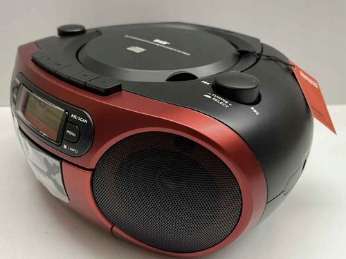 BOOMBOX RADIOODTWARZACZ AIWA BBTC-660DAB/RD DAB+ BLUETOOTH CD FM USB na Arena.pl