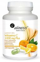 Witamina C 1000 mg Plus 100 kaps vege Aliness