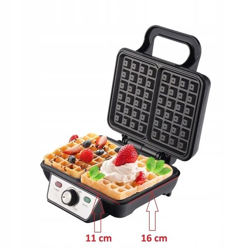 Gofrownica 2 Chrupiące Gofry 1600W Camry Cr 3046 na Arena.pl