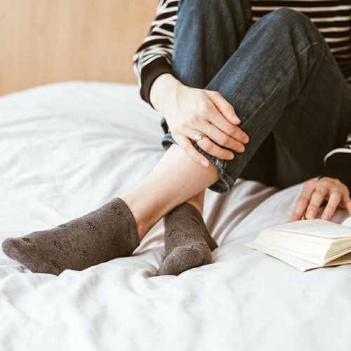 STOPKI AŻUROWE COMET 3D 066 35-37 grafitowy 005 na Arena.pl