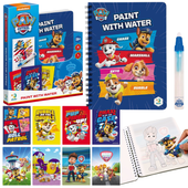 Zestaw Malowanie Wodą ”Psi Patrol” Książeczka Z Obrazkami Pędzelek Pieski