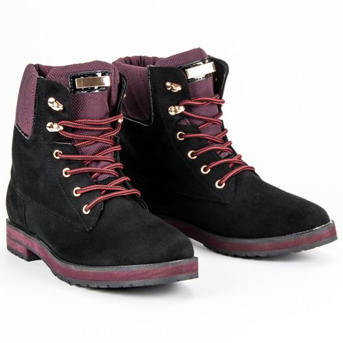 Czarne traperki r.39 na Arena.pl