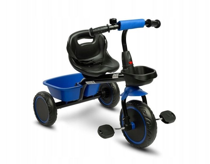 ROWEREK 3-KOŁOWY LOCO BLUE zdjęcie 1