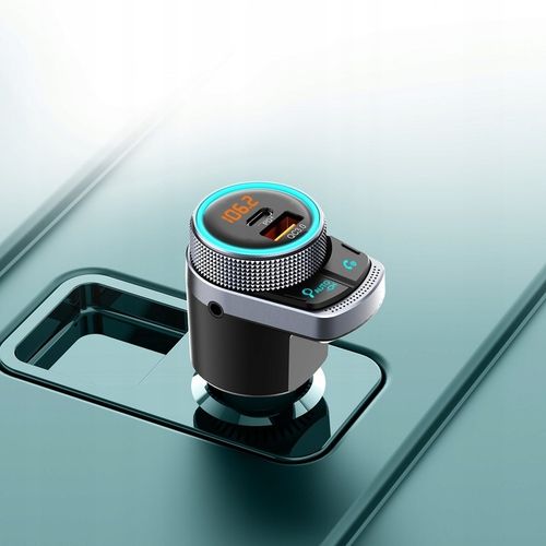 Transmiter FM Bluetooth Feegar AUX Szybka Ładowarka QC 3.0 38W AutoSearch na Arena.pl