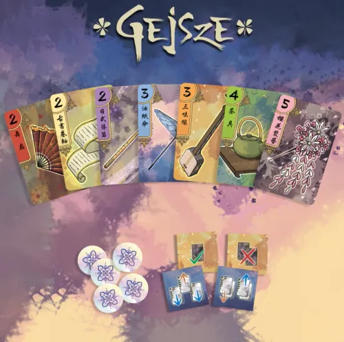 Przepiękna dwuosobowa gra karciana minimum zasad maksimum strategii Gejsze na Arena.pl