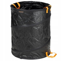 SKŁADANY KOSZ OGRODOWY DO TRAWY LIŚCI 172L 70CM SOLID POPUP FISKARS 1015647