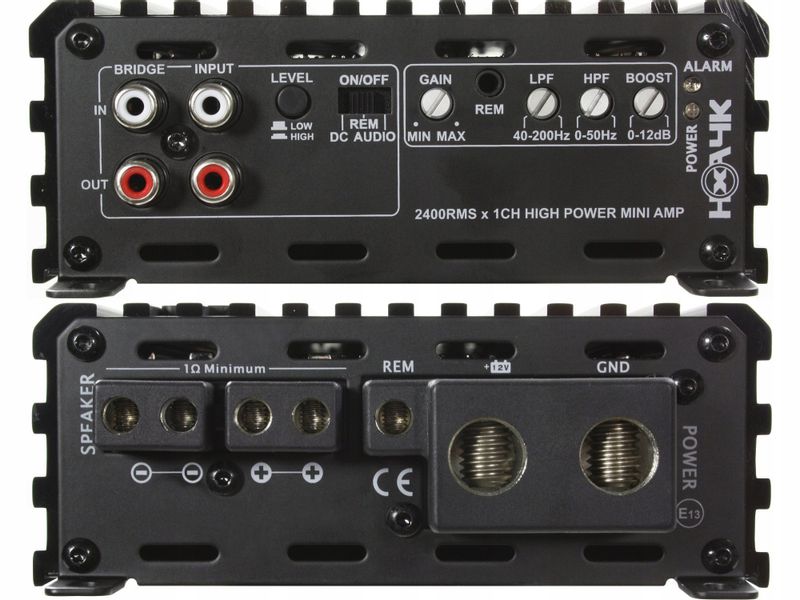 Wzmacniacz Excursion 1 kanał 2400W zdjęcie 6