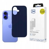 Silikonowe etui na Apple iPhone 16 Plus - 3mk Silicone Case Dark Navy