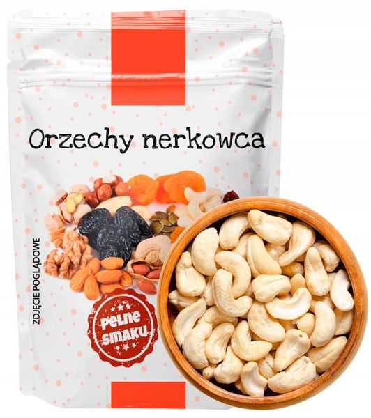 Orzechy nerkowca 1kg połówki nerkowce zdjęcie 1