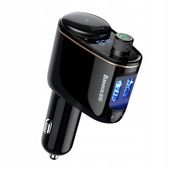Transmiter samochodowy Baseus S-06 Locomotive Ładowarka USB Bluetooth MP3