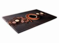 SZKLANA DESKA KUCHENNA 60x20 284c Kawa