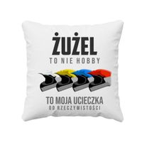 Żużel to nie hobby - poduszka z nadrukiem