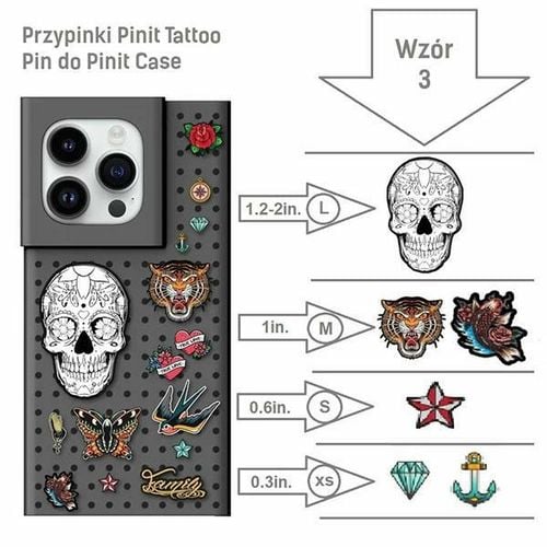 przypinki pinit tattoo pin do pinit casewzór 3 na Arena.pl