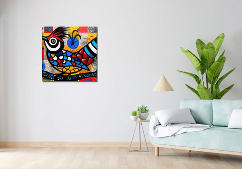 Obraz 70x70cm Ptak Na Wznak na Arena.pl