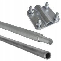 UZIOM SZPILKA PRĘT WBIJANY KOMPLETNY 3M + ZŁĄCZE DRUT-BEDNARKA 2x1.5M FI14