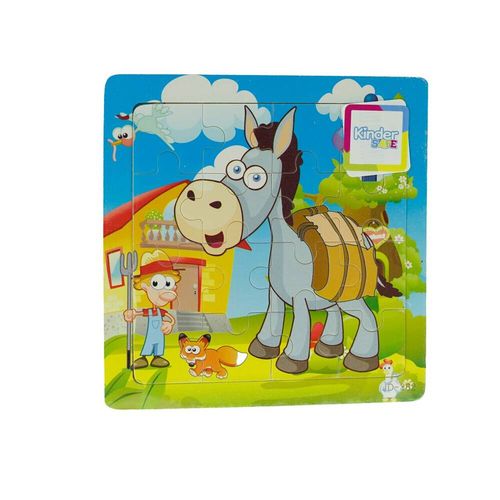 DLA DZIECI KOLOROWY PUZZLE KONIK na Arena.pl