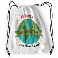 Plecak Sportowy Szkolny Detektywa Worek Torba Z Nadrukiem Ze Zdjęciem