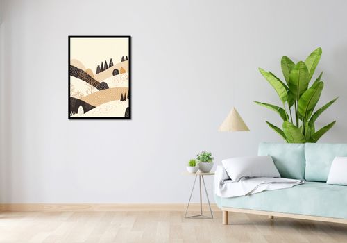 Plakat 60x80cm Jesień w Wzgórzach na Arena.pl