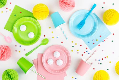 Kubeczki papierowe różowe, 6 szt. na Arena.pl