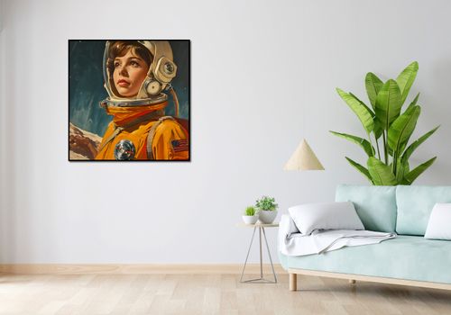 Plakat 90x90cm Pionierka Kosmosu na Arena.pl