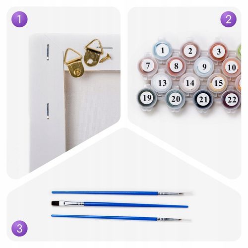 Obraz do MALOWANIA PO NUMERACH Na Ramie ARTNAPI na Arena.pl