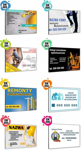 TABLICZKA REKLAMOWA szyld z dibondu nadruk uv 40x30 cm POMOC DROGOWA na Arena.pl