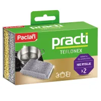 gąbki do zmywania naczyń teflonex paclan 2 szt.