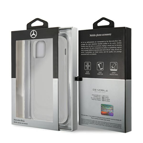 Etui Mercedes do iPhone 12 Pro Max, Przezroczysty zdjęcie 8