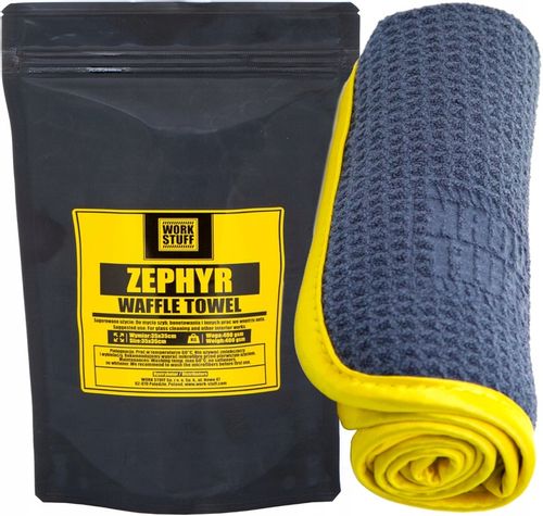 WORK STUFF ZEPHYR MIKROFIBRA WAFLOWA DO CZYSZCZENIA SZYB 35X35 CM na Arena.pl