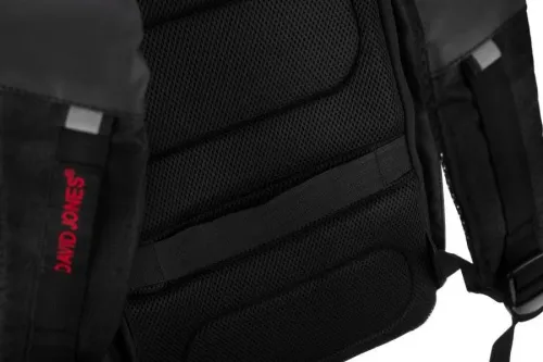 nowoczesny plecak z przegrodą na laptopa i portem usb - david jones na Arena.pl