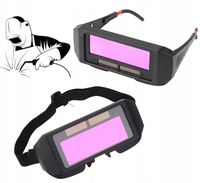 OKULARY SPAWALNICZE MMA MIG TIG SAMOŚCIEMNIAJĄCE GOGLE OCHRONNE PRZYŁBICA