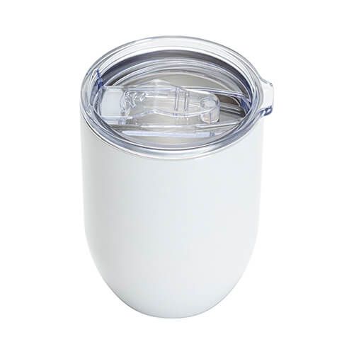 Kubek do wina 450 ml do sublimacji - biały zdjęcie 4