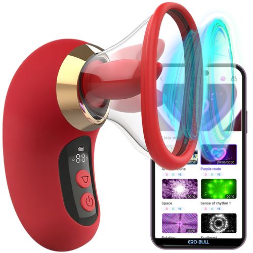 Wibrator Ssący Łechtaczkę Pochwę Piersi Z Językiem Aplikacja App Smartfon na Arena.pl