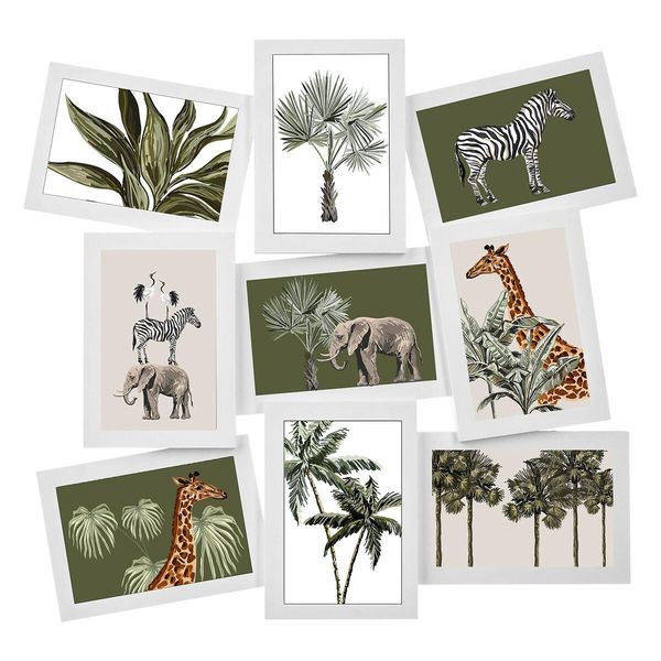 Ramka na 9 zdjęć Cali biała zdjęcie 1