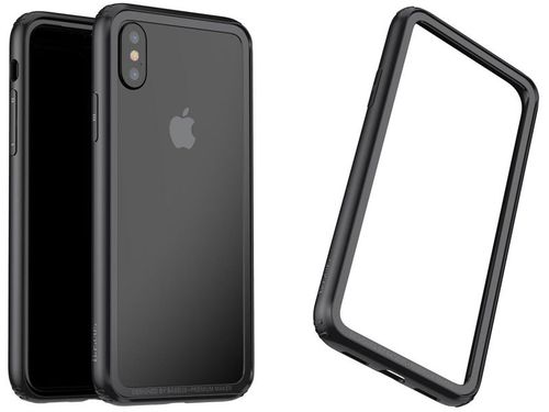 Etui Baseus bumper slim case Apple iPhone X czarne na Arena.pl