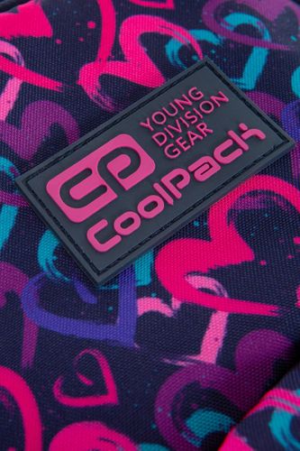 Plecak CoolPack DART 27 L serca, DRAWING HEARTS (C19141) na Arena.pl