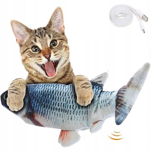 Zabawki Dla Kota Elektryczna Ryba Skacząca Zabawka Dla Kota + Kocimietka na Arena.pl