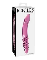 Podwójne Szklane Dildo I Korek Analny Icicles No. 57