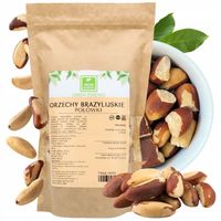 ORZECHY BRAZYLIJSKIE NATURALNE 500g jakość świeże premium kawałki pyszne