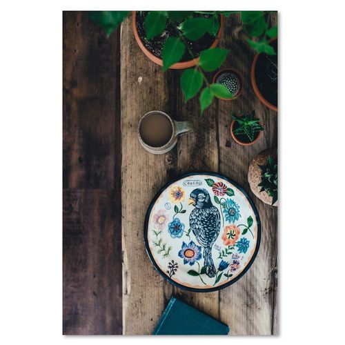 Deco Panel, Malowany ptak 80x120 na Arena.pl