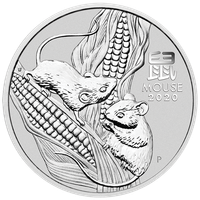 Lunar III: Rok Myszy 1000 gramów Srebra 2020